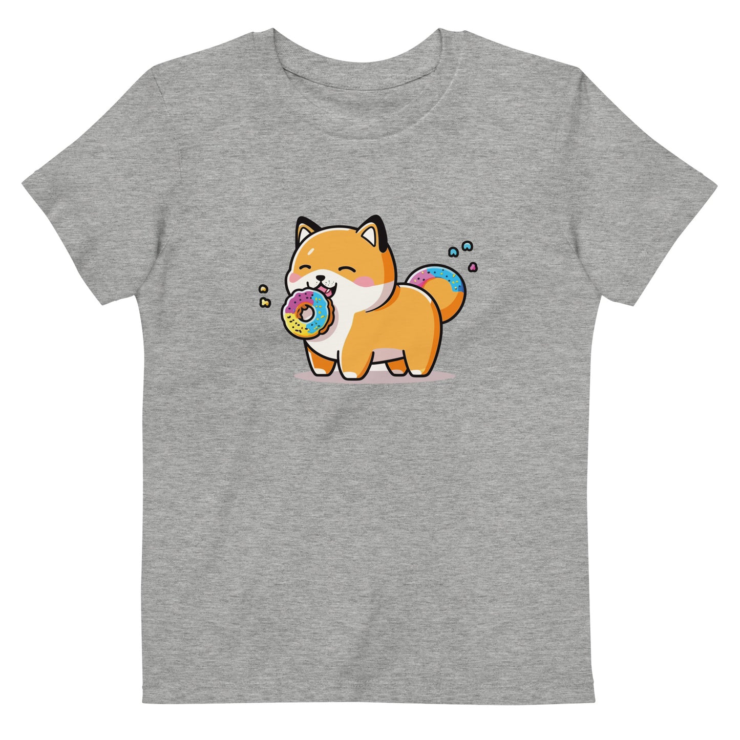 T-shirt coton bio enfant Shiba Donuts