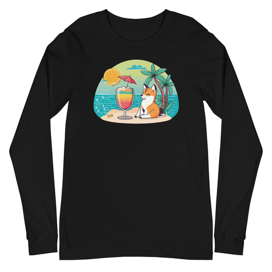 T-shirt Manches Longues Shiba Island